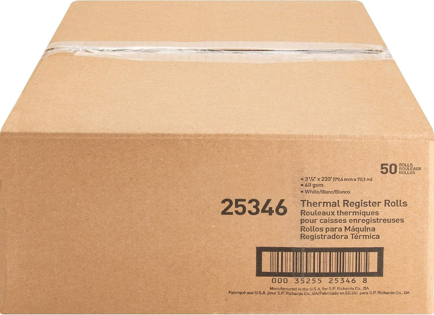 Effortless Replacement Thermal Paper Rolls - 50 Rolls for Consistent Performance
