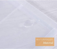 Load image into Gallery viewer, Clear Zipper Envelopes 9.8 x 12.7 Inches - 24 Pack for School &amp; Office Use
