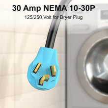 Load image into Gallery viewer, 30A 40FT EV Charging/ Dryer Extension Cord - Heavy Duty &amp; Plug-and-Play Design