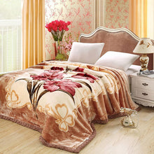 Load image into Gallery viewer, Korean Mink Blanket 59"×79" - Silky Soft Reversible Plush Throw for All Seasons