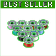 Load image into Gallery viewer, Ultra Flexible Silicone Wire Spool - 10 Colors, 50ft Each, High Temp Resistance
