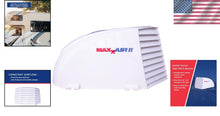 Load image into Gallery viewer, Maxx II White RV Vent Cover - Tough One-Piece Design for All Weather Protection