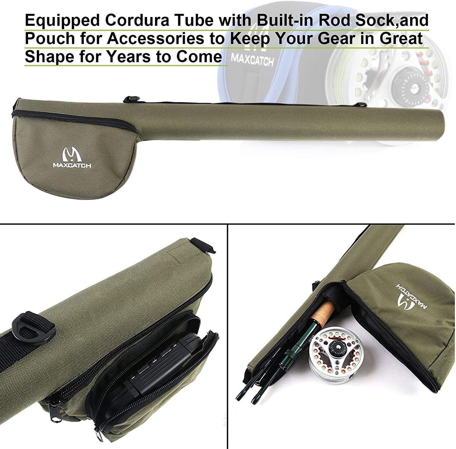 Versatile Fly Fishing Combo: 9ft Rod, Pre-Loaded Reel & Travel Case Included