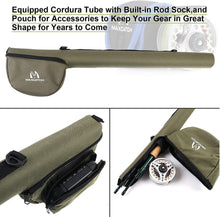 Load image into Gallery viewer, Versatile Fly Fishing Combo: 9ft Rod, Pre-Loaded Reel &amp; Travel Case Included