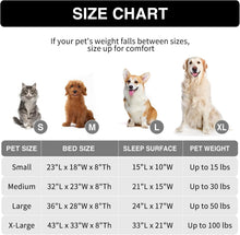 Load image into Gallery viewer, Calming Faux Fur Dog Bed (L/XL/XXL/XXXL) for Medium &amp; Large Dogs - 32x24x8