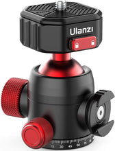Load image into Gallery viewer, Professional 360° Rotating Ball Head with Quick Release for Tripods &amp; Cameras