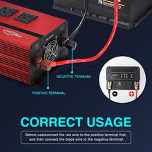 Load image into Gallery viewer, Versatile 2000W Modified Sine Wave Inverter - Perfect for Home, Vehicle &amp; Solar