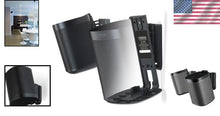 Load image into Gallery viewer, Black Wall Mount for SONOS One Speaker - Secure Tilt &amp; Swivel Functionality
