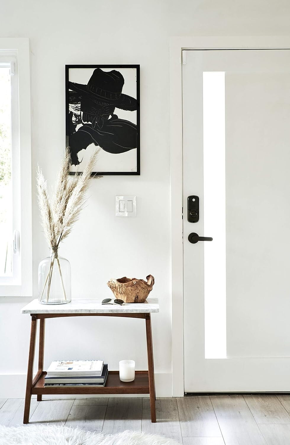 Slim Stainless Steel Smart Lock - Assure SL Keyless Entry with Wi-Fi Touchscreen