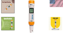 Load image into Gallery viewer, Professional Waterproof pH &amp; Temperature Meter - 0.01 Resolution, Fast Results