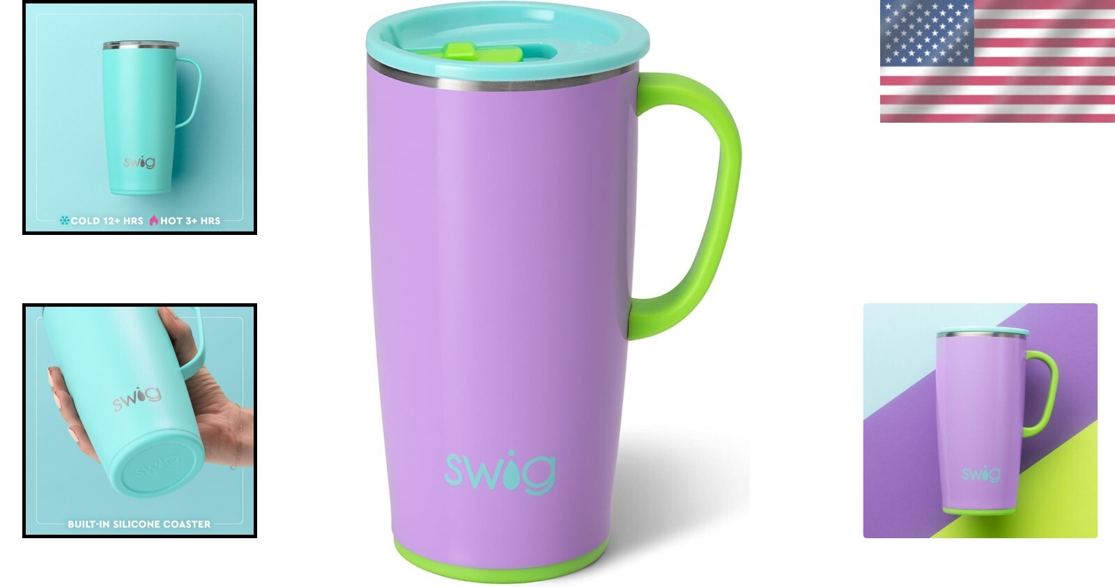 22oz Insulated Mug for Hot & Cold Drinks: Perfect Travel Companion for Adults