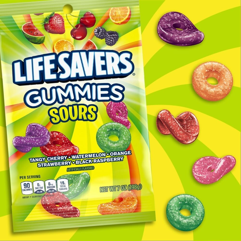 84 Ounce Bulk Sour Gummy Candy Variety Box for Parties and Gifting Delight