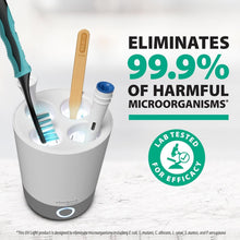 Load image into Gallery viewer, Travel-Friendly UV Tooth Brush Sanitizer - 99.9% Microbe Elimination in 10 Min