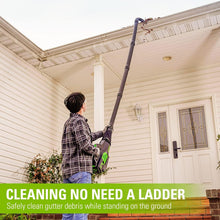 Load image into Gallery viewer, 11-ft Reach Gutter Cleaning Kit for Blowers/Vacs - Includes Universal Adapter