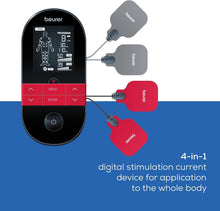 Load image into Gallery viewer, Lightweight Digital TENS &amp; EMS Device with Massage &amp; Heat: On-the-Go Pain Relief