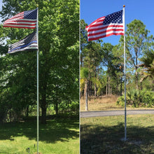 Load image into Gallery viewer, Versatile 14 Gauge Flag Pole Kit with Easy Unlocking and Reinforced Stability