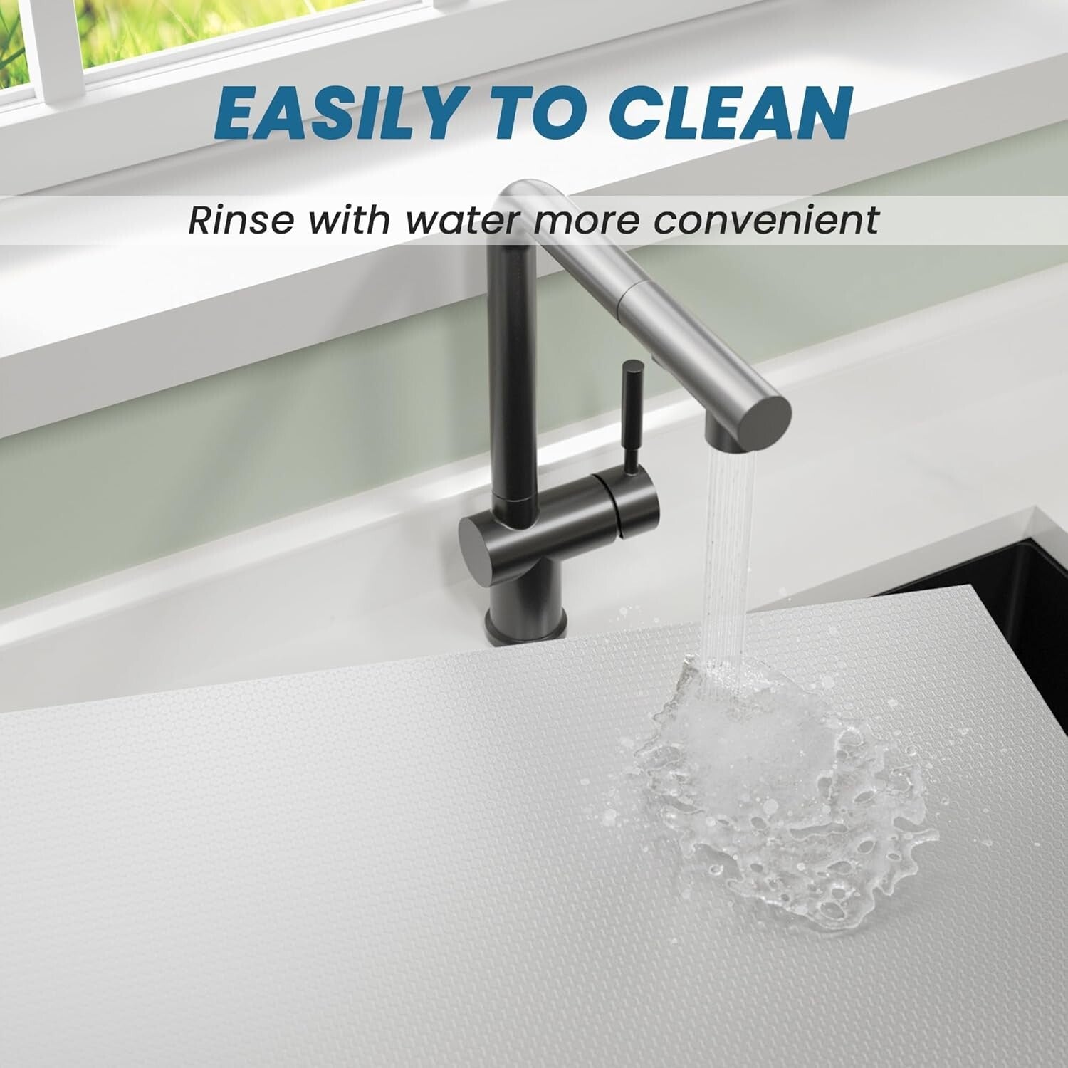 Large 23.62" x 19.68" 304 Stainless Steel Cutting Board - Heavy Duty & Non-Slip