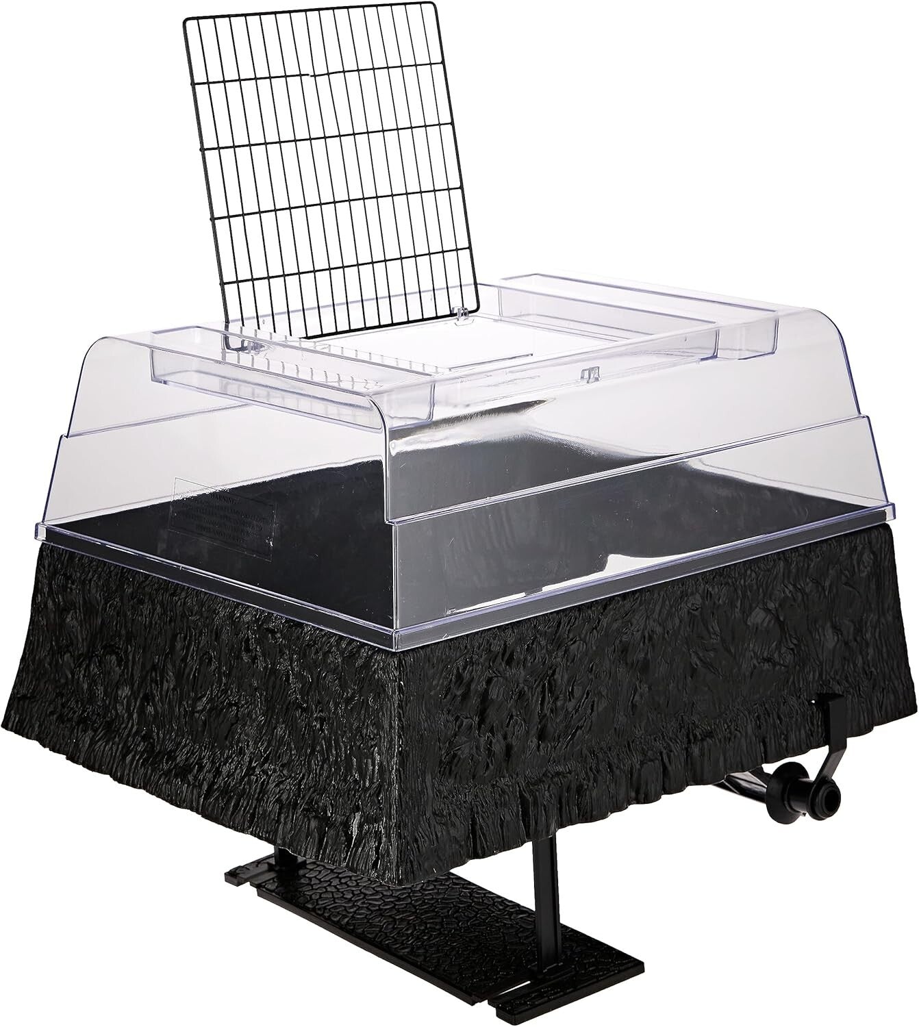 Reptology Black Turtle Topper: Innovative Basking Platform for Standard Tanks