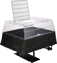 Load image into Gallery viewer, Reptology Black Turtle Topper: Innovative Basking Platform for Standard Tanks