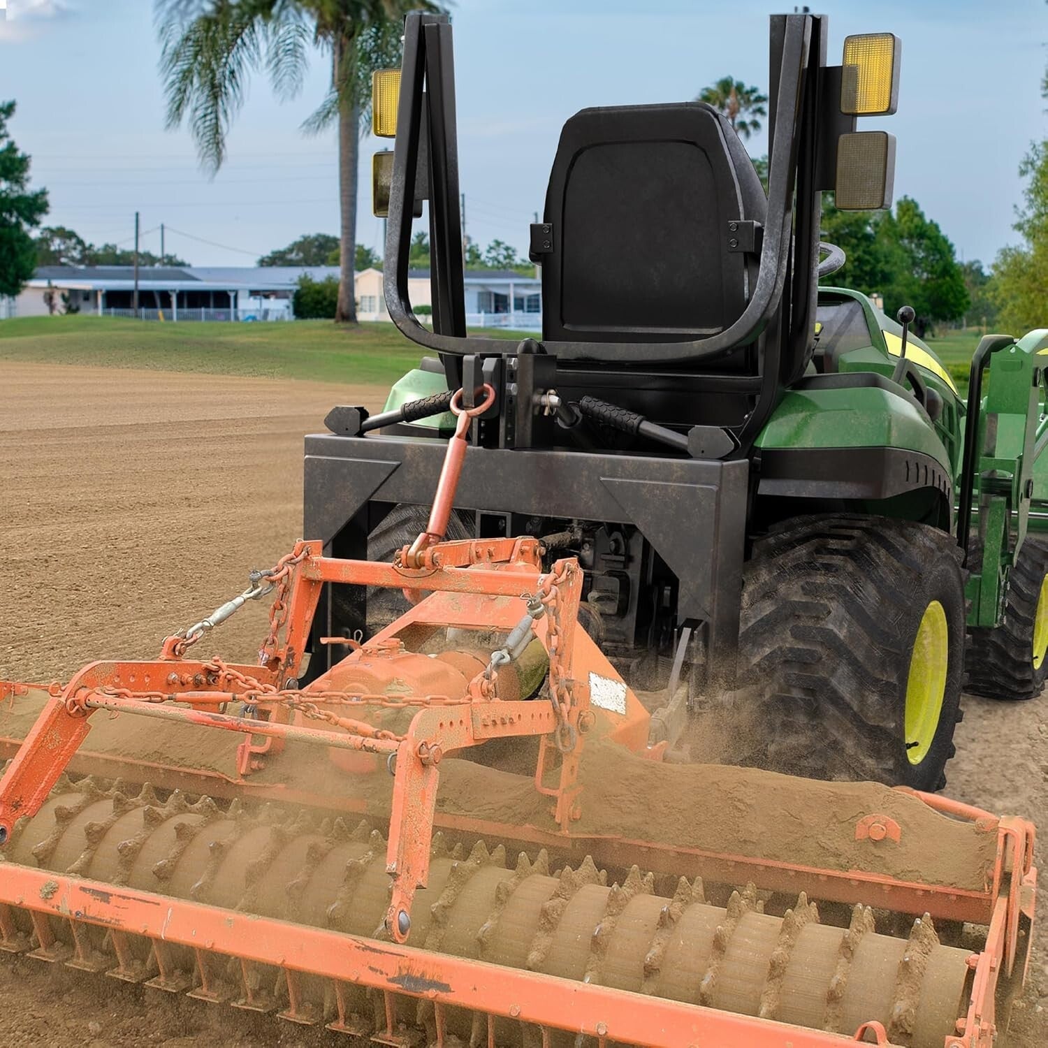 Category 1 Tractor 3-Pt Attachment with 2" Receiver and 5-Level Adjustability