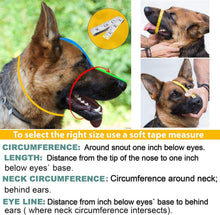 Load image into Gallery viewer, Comfortable Wire Basket Muzzle for Large Dogs - Ideal for Grooming &amp; Outdoor Use