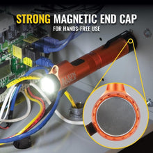 Load image into Gallery viewer, Professional Magnetic LED Flashlight with Laser - 350 Lumen Rechargeable Power