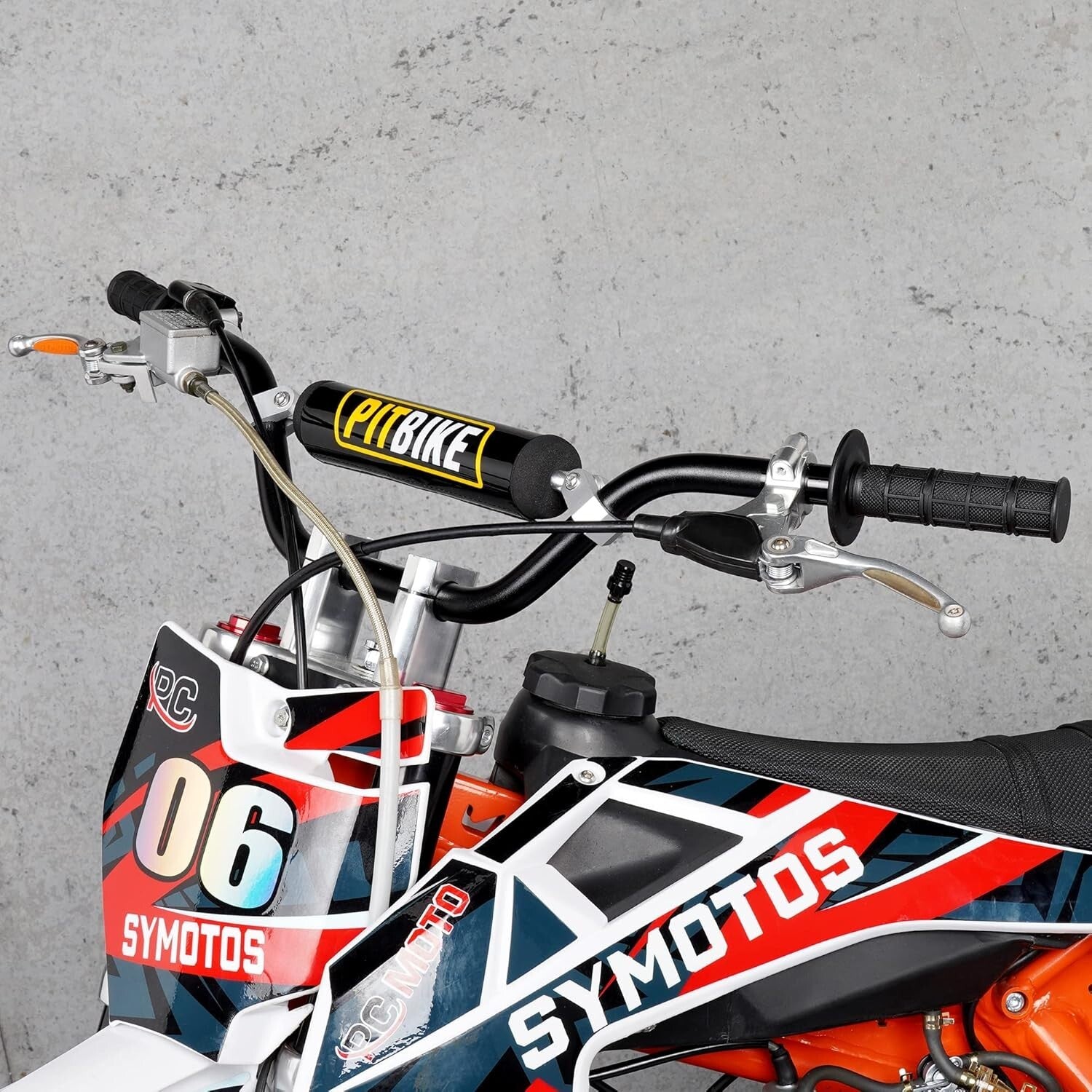 Durable 7/8" Motocross Handlebar Set with Foam Pad - Compatible with CRF & YZF