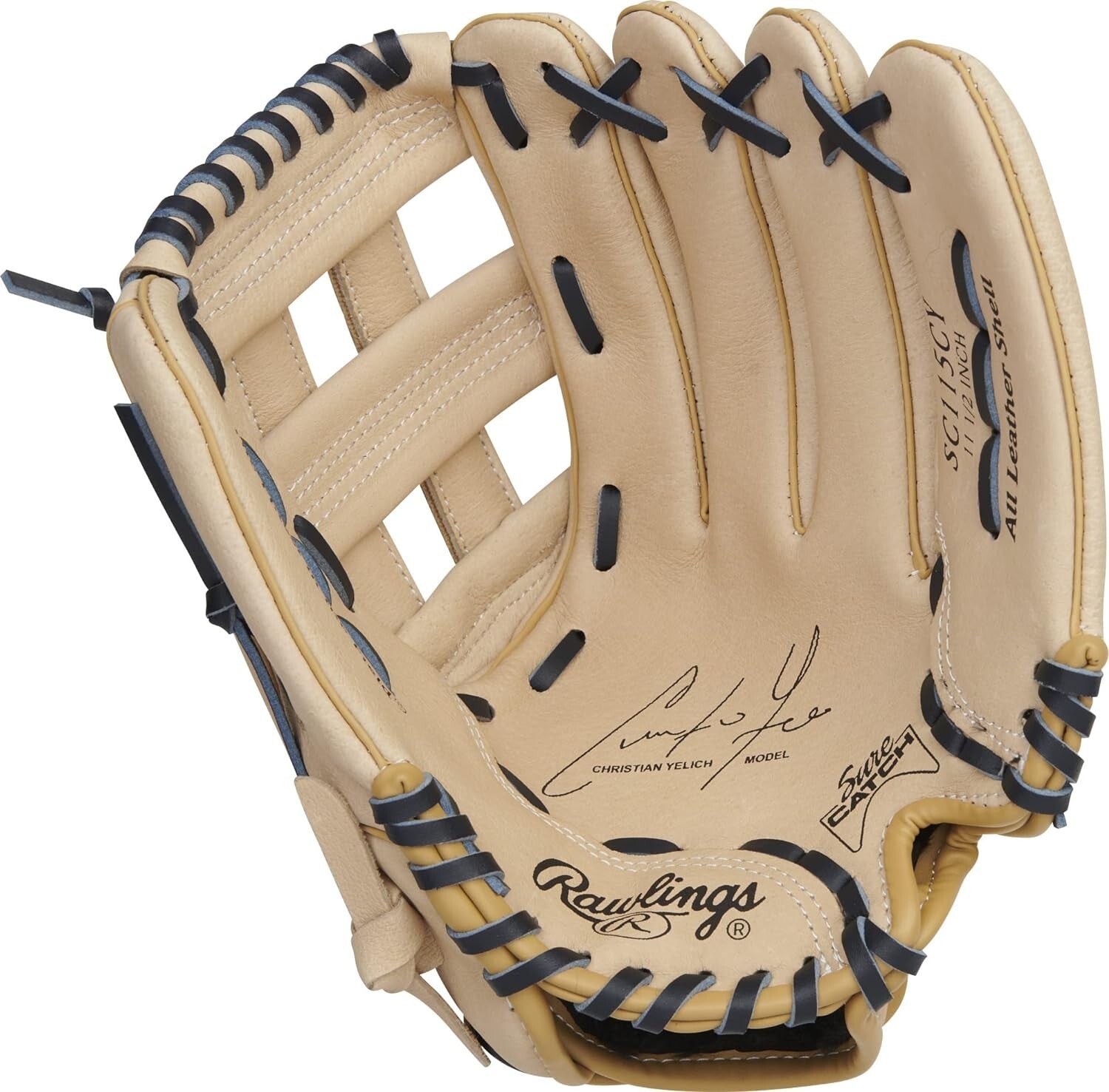 Youth-Pro Taper Baseball Glove 11.5" - Lightweight Design & Easy Catching