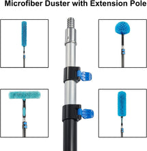 Load image into Gallery viewer, Bendable Feather Duster Kit for High Ceilings - 5-12ft Extension Pole Included