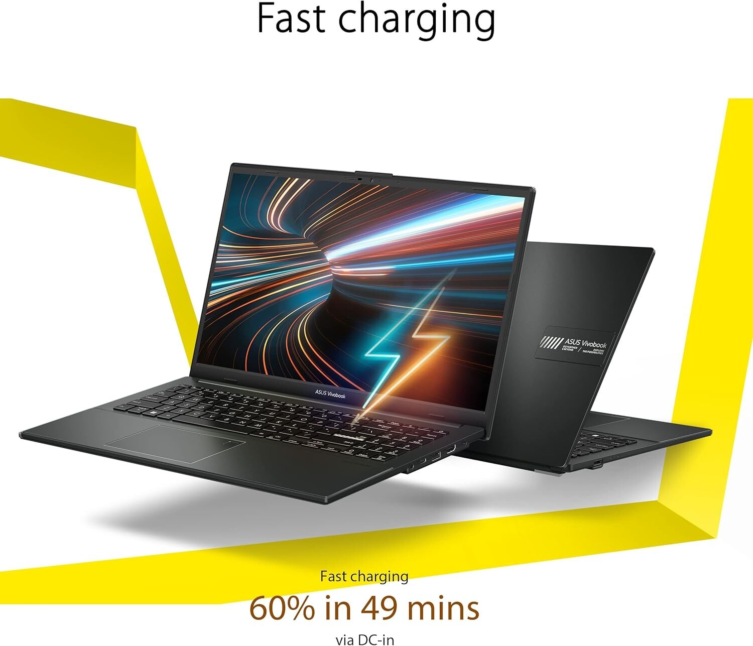 Innovative 15.6" Vivobook Go 15: Ultraportable Laptop with Fast Charge SSD
