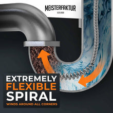 Load image into Gallery viewer, Heavy-Duty 50 FT Drain Snake with Video Guide - Master Your Plumbing Needs