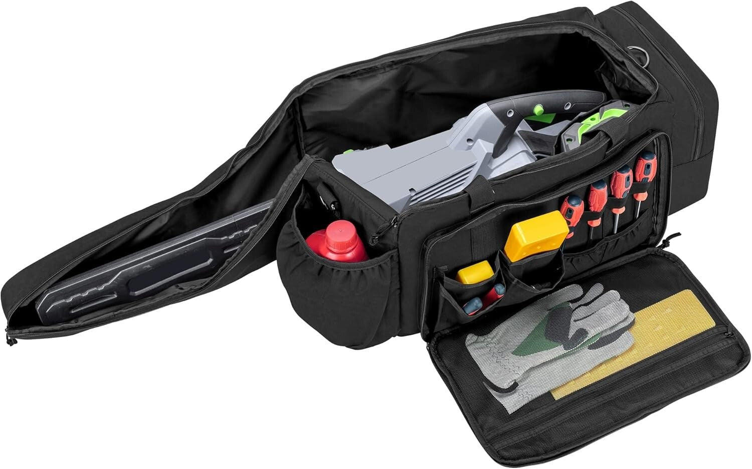 Durable Chainsaw Carrying Case with Water-Resistant Material & Easy Carry Design