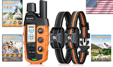 Load image into Gallery viewer, Dual Channel Training Collar with 3300 ft Range - Waterproof &amp; Adjustable Modes