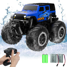 Load image into Gallery viewer, Amphibious Remote Control Car - All-Terrain Waterproof Monster Truck for Kids