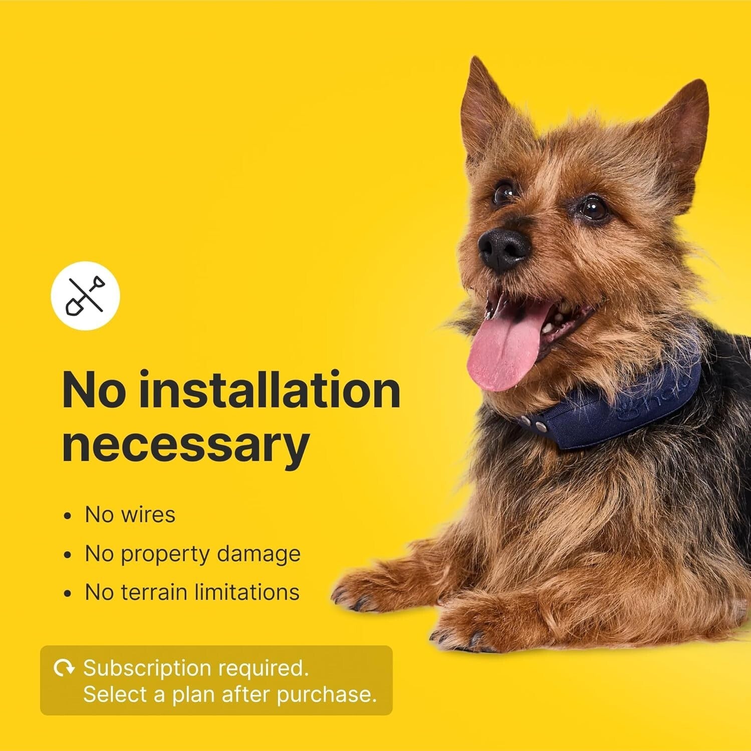 Collar 4 GPS Wireless Dog Fence & Dog Training Collar - Waterproof, Adjustable