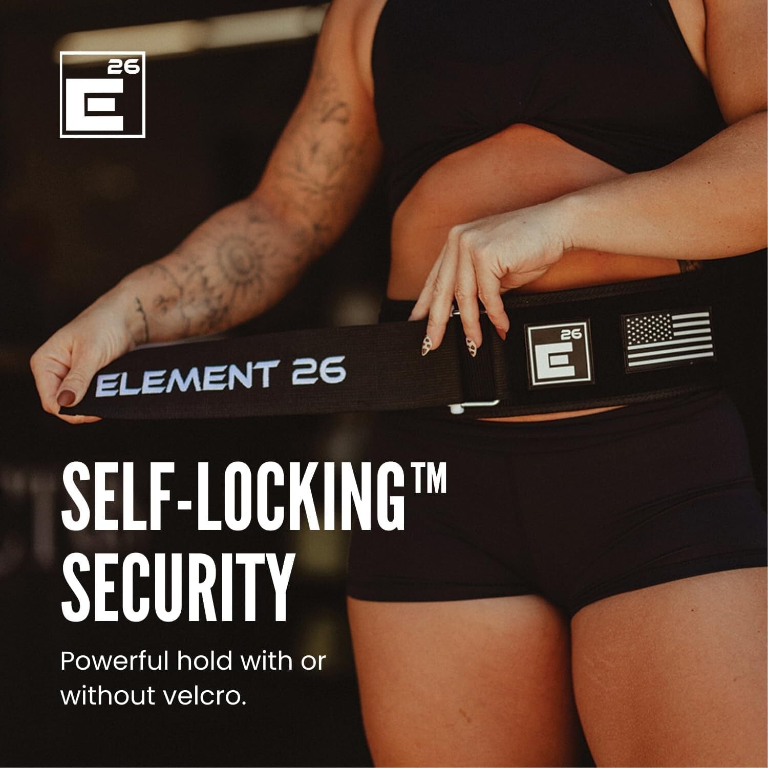 Durable Self-Locking Weight Lifting Belt - Ultimate Safety for Serious Athletes