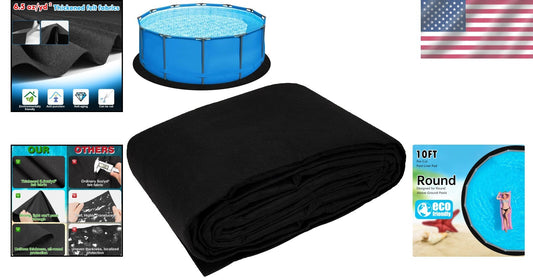 10ft Thickened Felt Pool Liner Pad for Above Ground Pools – Ultimate Protection