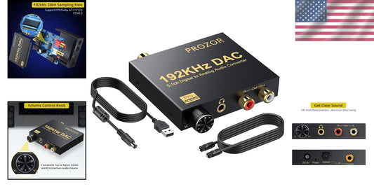 Dolby AC-3 DTS 5.1CH Audio Converter - Compact and Effortless Signal Conversion