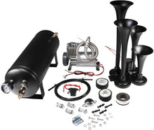 Load image into Gallery viewer, Super Loud 12V Train Horn System with 1.5 Gallon Tank – Perfect for All Vehicles
