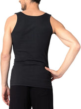 Load image into Gallery viewer, Men's X-Large Cotton Tank Tops - 12-Pack in Classic Black for Ultimate Comfort