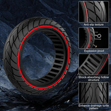 Load image into Gallery viewer, Durable 10x2.125 Solid Rubber Tire - Anti-Puncture for Electric Scooters (2pcs)