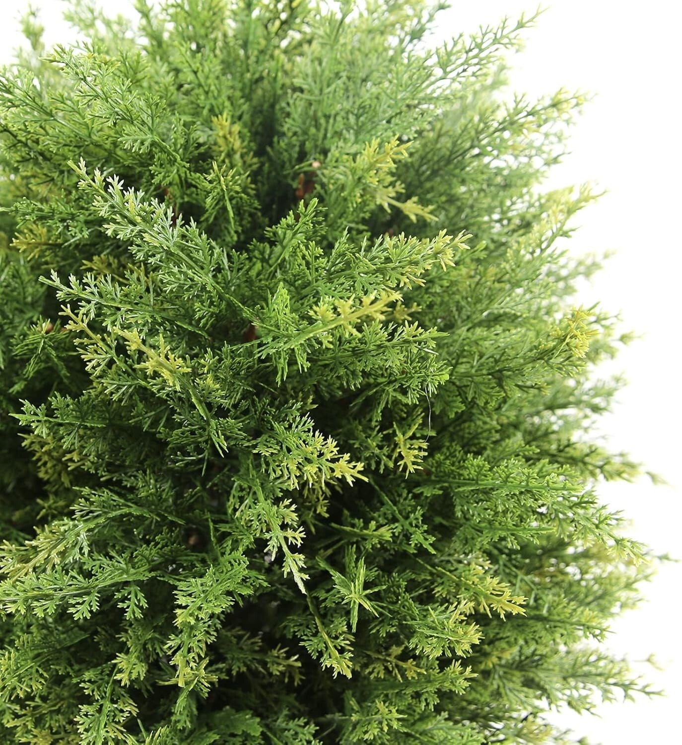 Decorative 19.7” Topiary Ball Tree Set - Weighted Pots & UV Protection Included