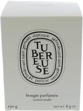 Load image into Gallery viewer, Luxury Tuberose Candle - 6.5 oz, Glass Container with Long-Lasting Fragrance