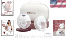 Load image into Gallery viewer, M5 Double-Sealed Wearable Pump - Effortless Breastfeeding with 2 Pumps in Lilac