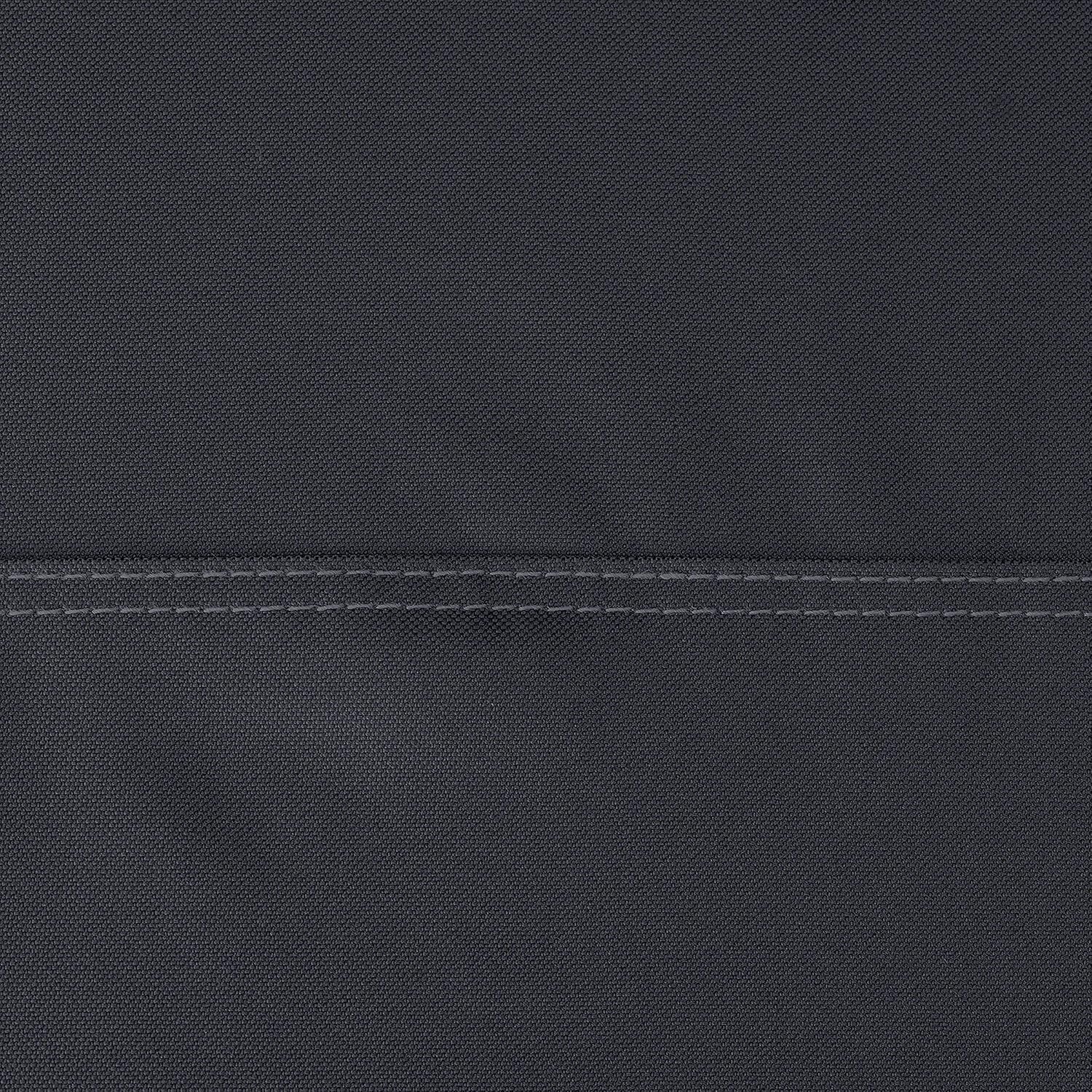 Premium Black BBQ Grill Cover 58"L - Weather-Resistant with Two-Year Warranty