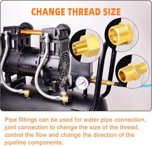 Load image into Gallery viewer, 30-Piece Brass NPT Pipe Fitting Set - Hex Bushing &amp; Reducers for Plumbing