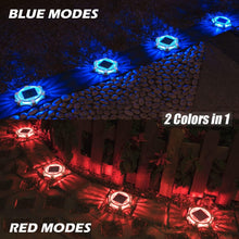 Load image into Gallery viewer, IP68 Waterproof Solar LED Lights - 2 Color Modes for Elegant Deck Illumination