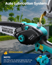 Load image into Gallery viewer, Lightweight 2-in-1 Cordless Chainsaw with Extendable Pole - Ideal for Trimming