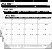 Load image into Gallery viewer, Mobile 3 Pack Desk/Wall Calendar 2025-2026 - Ample Space &amp; Quick References