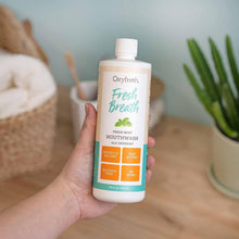 Load image into Gallery viewer, Soothing Mint Mouthwash - Alcohol &amp; Fluoride Free, 16 oz - Healthy Gums